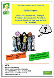 Affiche conférence débat C de la Hougue mini