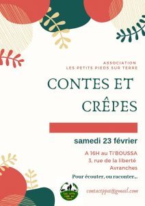 Contes et crêpes à Avranches